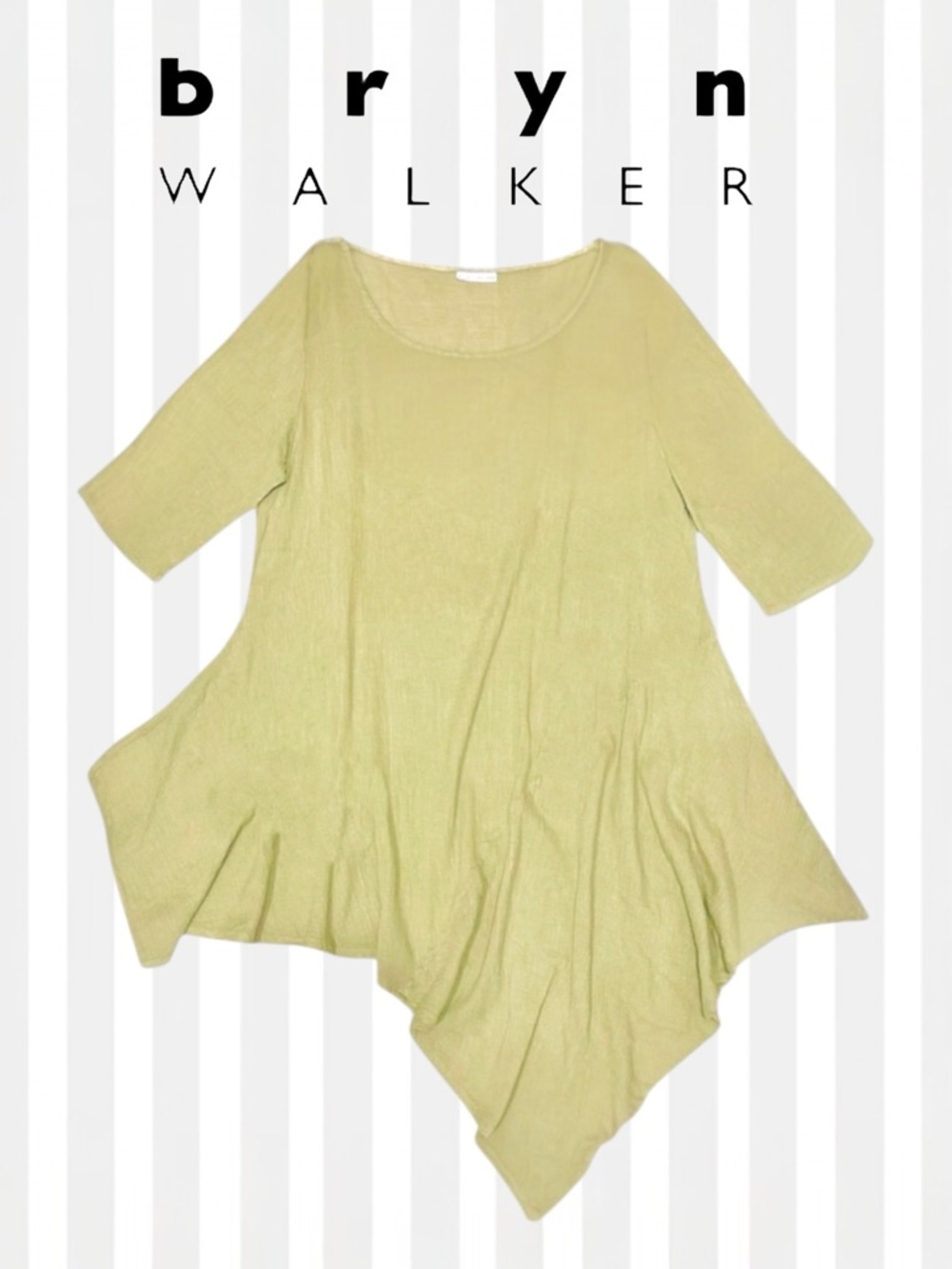bryn Walker • Asymmetric Lagenlook Naida Tunic || XL